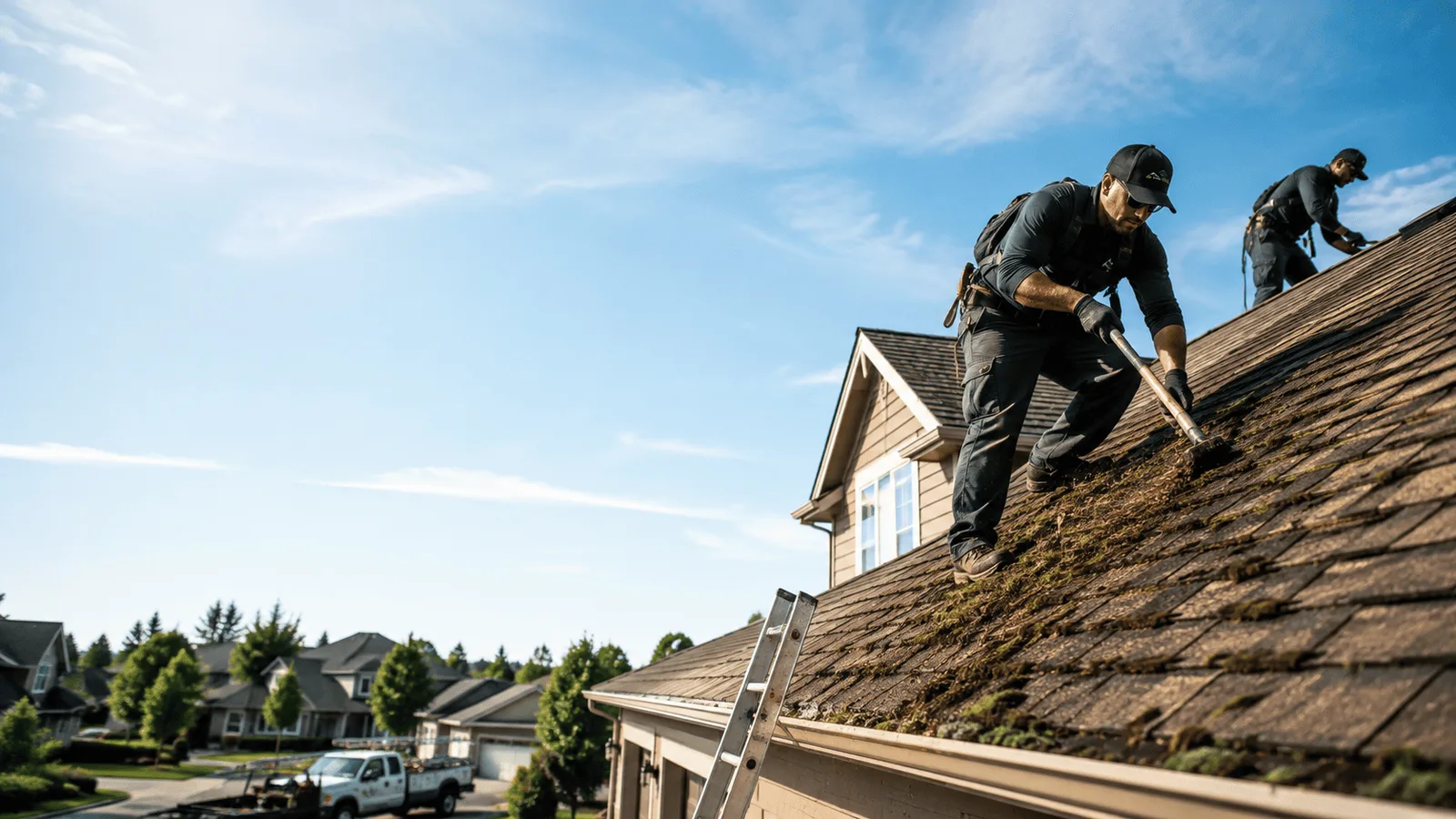 Roof Moss Removal in Carl Junction, MO near me